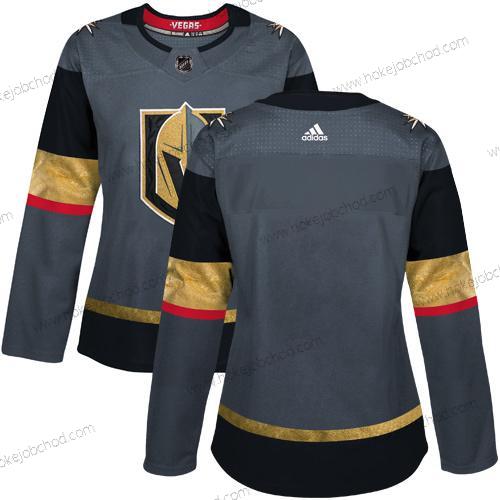 Adidas Žena Vegas Golden Knights Prázdný Šedá Domácí Autentické Sešitý NHL Dres