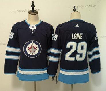 Adidas Žena Winnipeg Jets #29 Patrik Laine Námořnictvo Dres