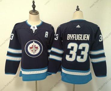 Adidas Žena Winnipeg Jets #33 Dustin Byfuglien Námořnictvo Dres