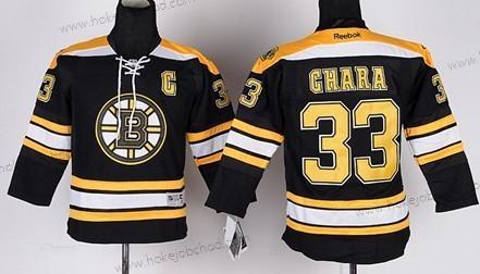 Dětské Boston Bruins #33 Zdeno Chara Černá Dres