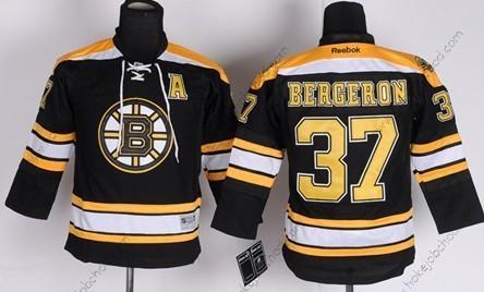 Dětské Boston Bruins #37 Patrice Bergeron Černá Dres