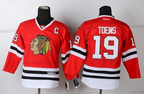 Dětské Chicago Blackhawks #19 Janathan Toews Červené Dres