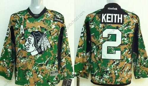 Dětské Chicago Blackhawks #2 Duncan Keith 2014 Camo Dres