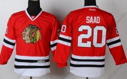 Dětské Chicago Blackhawks #20 Brandon Saad Červené Dres