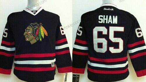 Dětské Chicago Blackhawks #65 Andrew Shaw Černá Dres