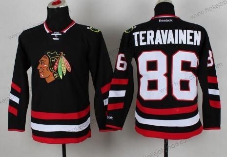 Dětské Chicago Blackhawks #86 Teuvo Teravainen Punk 2014 Stadium Series Černá Dres