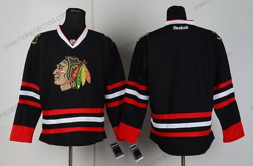 Dětské Chicago Blackhawks Prázdný Černá Dres