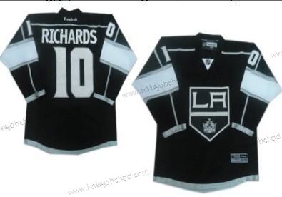 Dětské Los Angeles Kings #10 Mike Richards Černá Dres