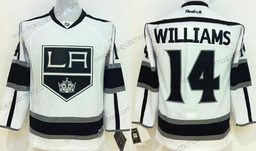 Dětské Los Angeles Kings #14 Justin Williams Bílý Dres