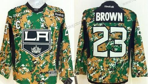 Dětské Los Angeles Kings #23 Dustin Brown 2014 Camo Dres