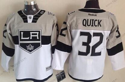 Dětské Los Angeles Kings #32 Jonathan Quick 2015 Stadium Series Šedá #2 Bílý Dres