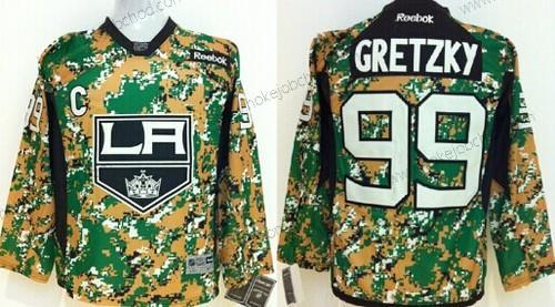 Dětské Los Angeles Kings #99 Wayne Gretzky 2014 Camo Dres