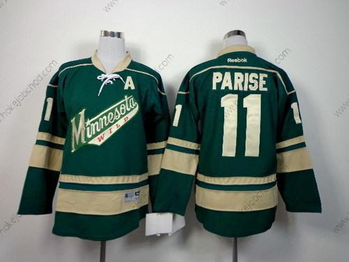 Dětské Minnesota Wild #11 Zach Parise Zelená Alternativní Dres