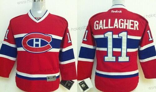 Dětské Montreal Canadiens #11 Brendan Gallagher Červené Dres