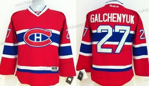 Dětské Montreal Canadiens #27 Alex Galchenyuk Červené Dres