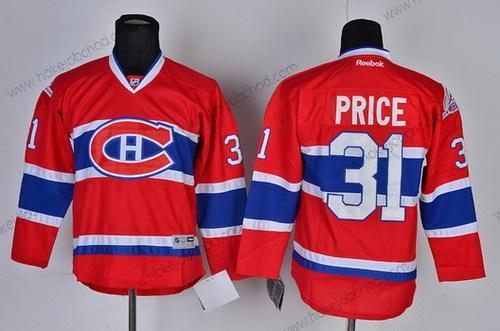 Dětské Montreal Canadiens #31 Carey Price Červené Dres