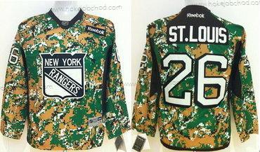 Dětské New York Rangers #26 Martin St. Louis 2014 Camo Dres