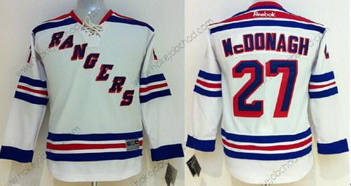 Dětské New York Rangers #27 Ryan Mcdonagh Bílý Dres