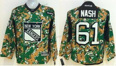 Dětské New York Rangers #61 Rick Nash 2014 Camo Dres