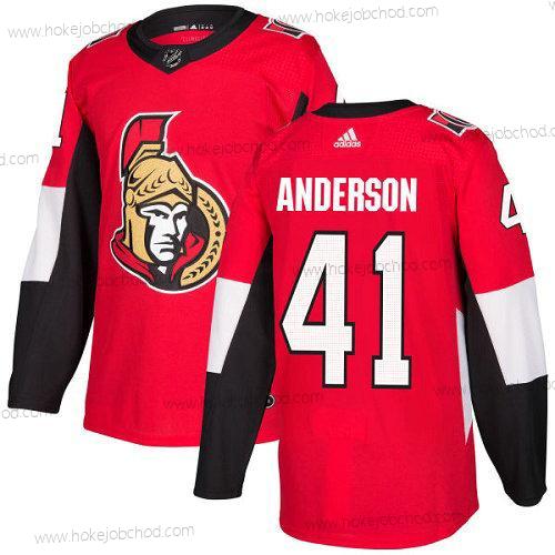 Dětské Ottawa Senators 41 Craig Anderson Červené Domácí Autentické Sešitý NHL Dres