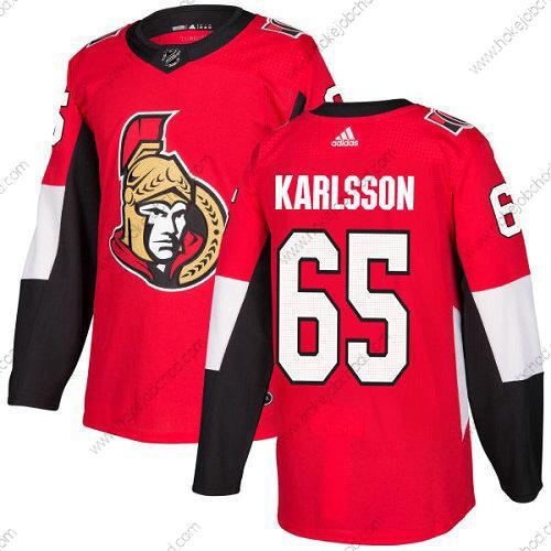 Dětské Ottawa Senators 65 Erik Karlsson Červené Domácí Autentické Sešitý NHL Dres