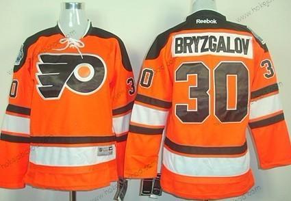 Dětské Philadelphia Flyers #30 Ilya Bryzgalov 2012 Zimní Klasický Oranžová Dres