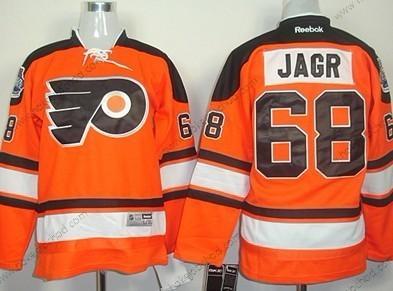 Dětské Philadelphia Flyers #68 Jaromir Jagr 2012 Zimní Klasický Oranžová Dres