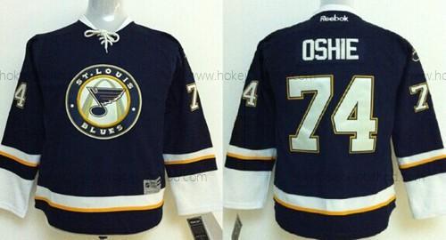 Dětské St. Louis Blues #74 T. J. Oshie Námořnictvo Modrý Alternativní Dres