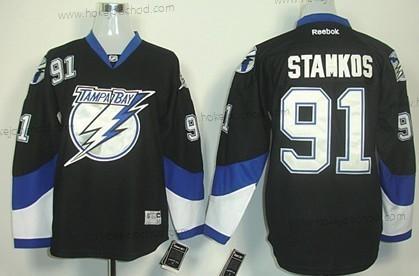 Dětské Tampa Bay Lightning #91 Steven Stamkos Černá Dres