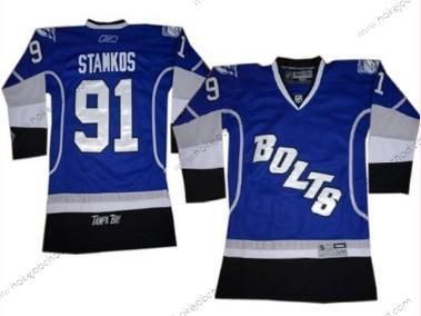 Dětské Tampa Bay Lightning #91 Steven Stamkos Modrý Alternativní Dres