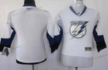 Dětské Tampa Bay Lightning Prázdný Bílý Dres