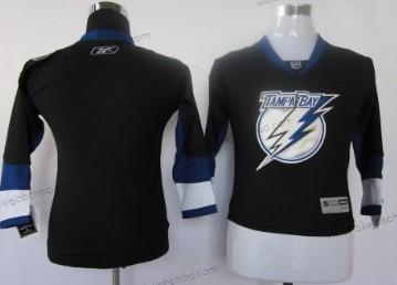 Dětské Tampa Bay Lightning Prázdný Černá Dres