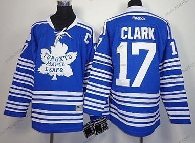 Dětské Toronto Maple Leafs #17 Wendel Clark 2014 Zimní Klasický Modrý Dres