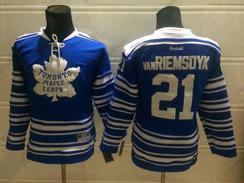 Dětské Toronto Maple Leafs #21 James Van Riemsdyk 2014 Zimní Klasický Modrý Dres