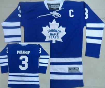 Dětské Toronto Maple Leafs #3 Dion Phaneuf Modrý Alternativní Dres