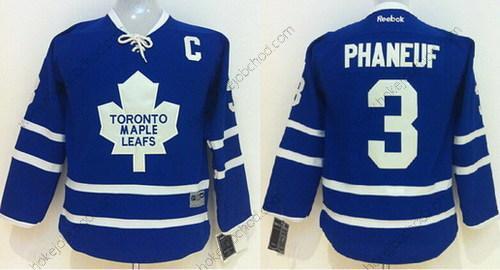 Dětské Toronto Maple Leafs #3 Dion Phaneuf Modrý Dres