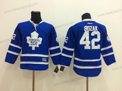 Dětské Toronto Maple Leafs #42 Tyler Bozak Modrý Dres