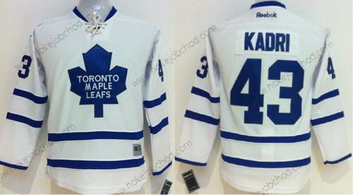 Dětské Toronto Maple Leafs #43 Nazem Kadri Bílý Dres