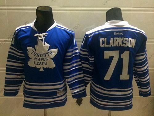 Dětské Toronto Maple Leafs #71 David Clarkson 2014 Zimní Klasický Modrý Dres