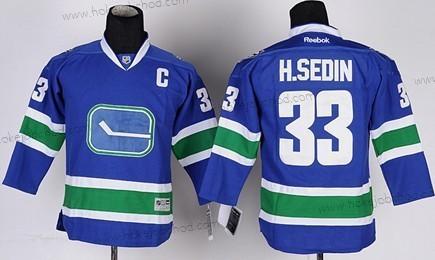 Dětské Vancouver Canucks #33 Henrik Sedin Modrý Alternativní Dres