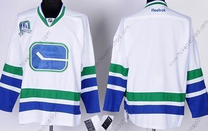 Dětské Vancouver Canucks Prázdný Bílý Alternativní Dres