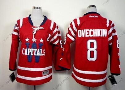 Dětské Washington Capitals #8 Alex Ovechkin 2015 Zimní Klasický Červené Dres