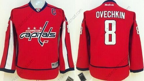 Dětské Washington Capitals #8 Alex Ovechkin Červené Dres