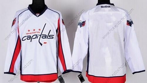 Dětské Washington Capitals Prázdný Bílý Dres