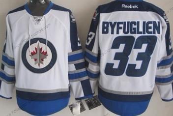 Dětské Winnipeg Jets #33 Dustin Byfuglien Bílý Dres