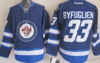 Dětské Winnipeg Jets #33 Dustin Byfuglien Námořnictvo Modrý Dres