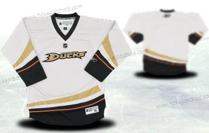 Mládež Anaheim Ducks Přizpůsobené Bílý Dres