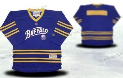 Mládež Buffalo Sabres Přizpůsobené Modrý 40Th Dres