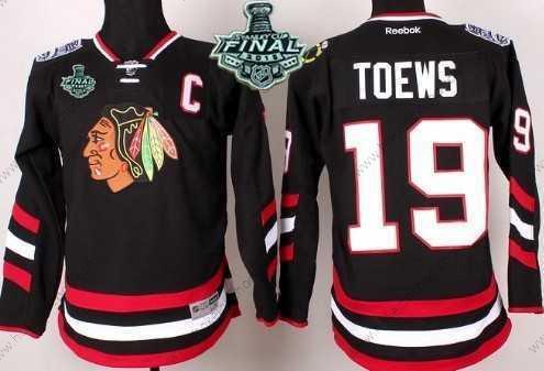 Mládež Chicago Blackhawks #19 Jonathan Toews 2015 Stanley Cup 2014 Stadium Series Černá Dres