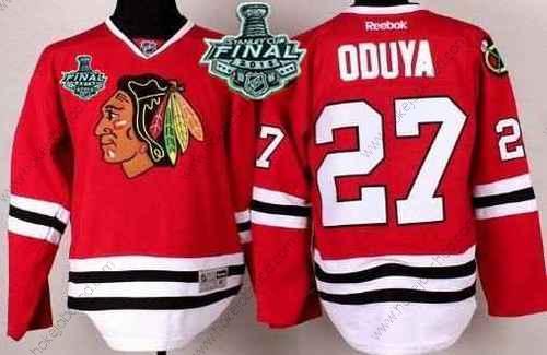 Mládež Chicago Blackhawks #27 Johnny Oduya 2015 Stanley Cup Červené Dres